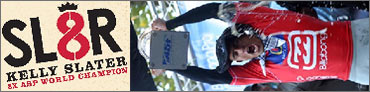 Congratulations to Kelly Slater - 8x ASP World Champion!